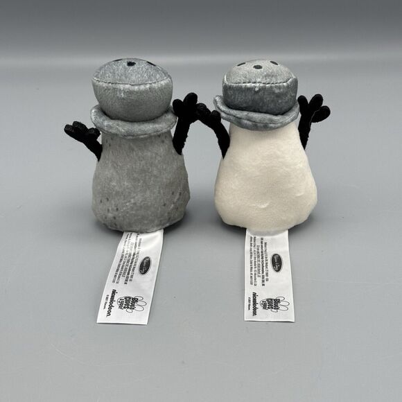 Melissa And Doug Blues Clues Plush Toys Mr Mrs Salt Pepper Finger Puppets 4.5 in - Picture 3 of 9